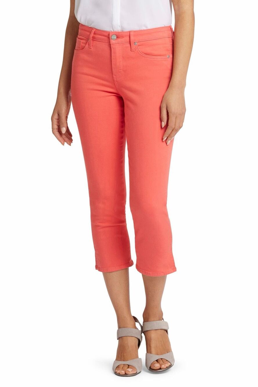 NYDJ Chloe Capri High Rise Jeans Sz 12 NWT